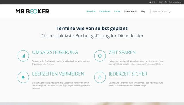 MrBooker App screenshot 1