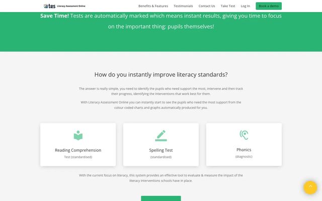 Literacy Assessment Online screenshot 2