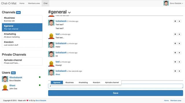 Chat-O-Mat screenshot 2