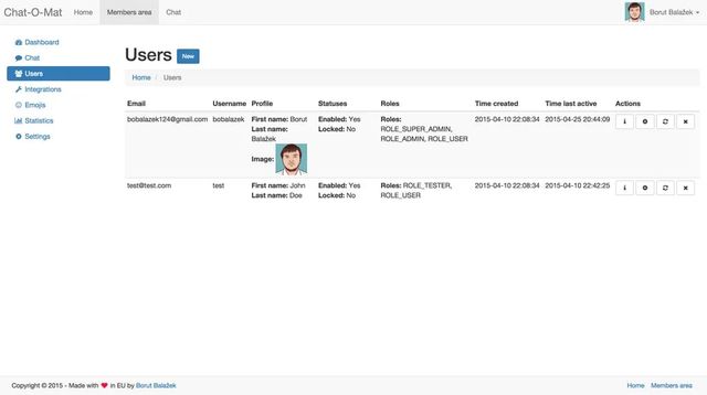 Chat-O-Mat screenshot 3