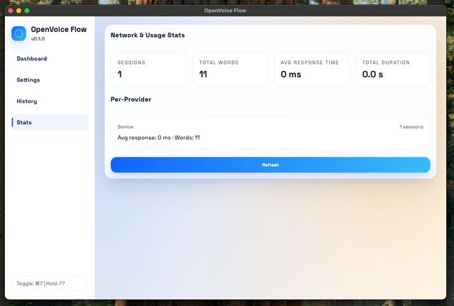 OpenVoice Flow screenshot 3