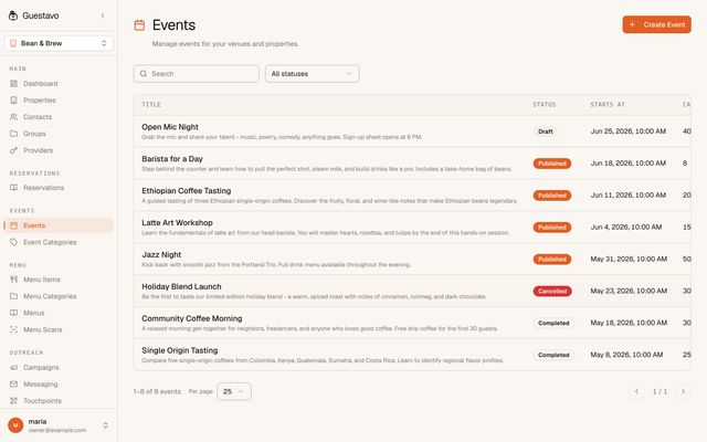 Guestavo screenshot 3