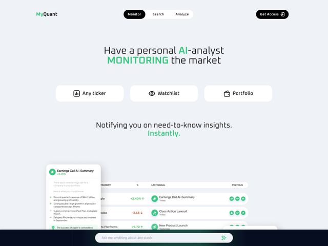MarketAlerts screenshot 11