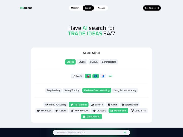 MarketAlerts screenshot 12