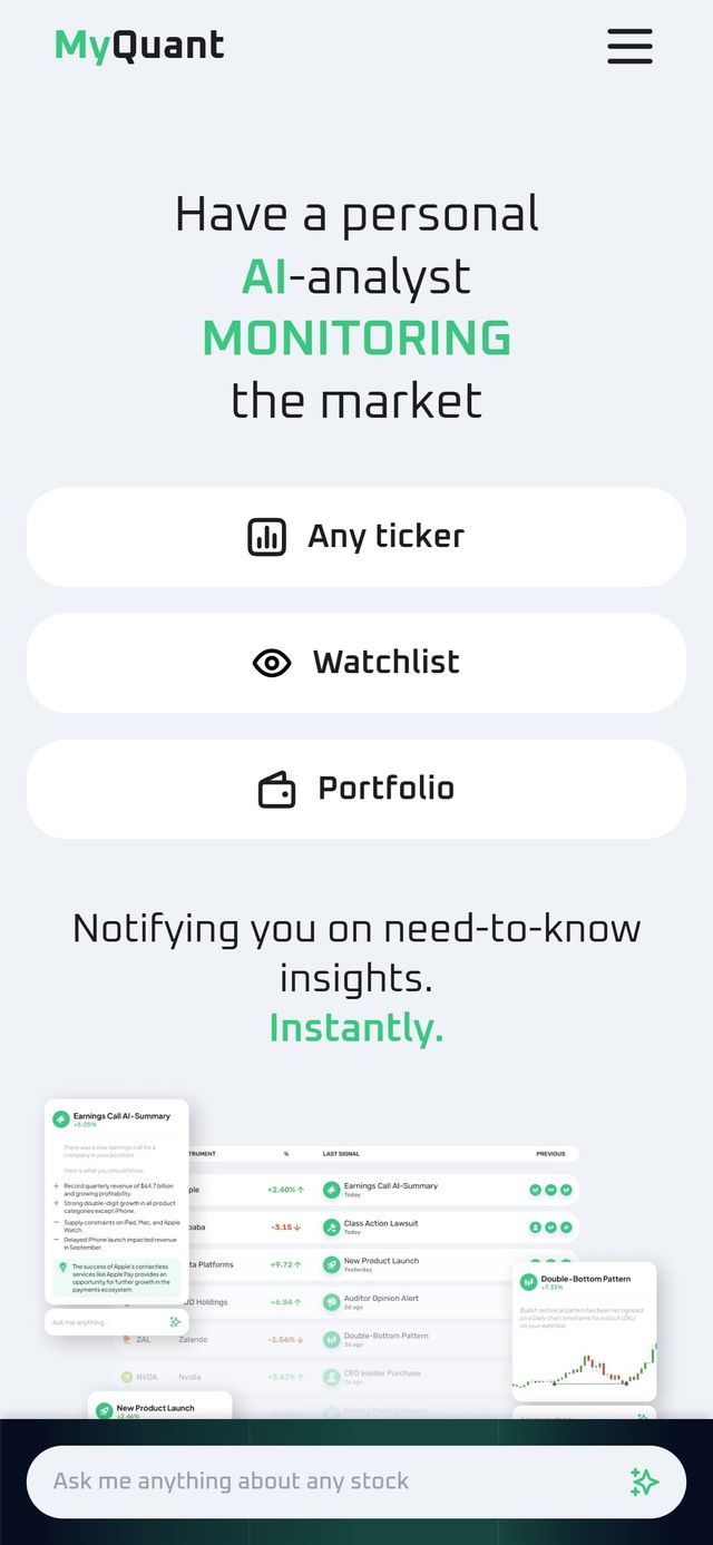 MarketAlerts screenshot 14
