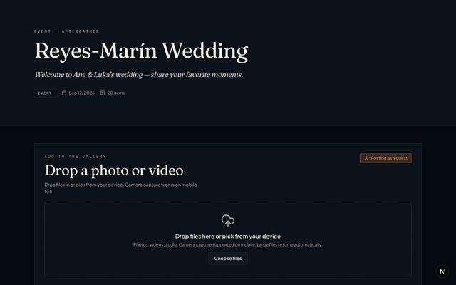 AfterGather screenshot 5
