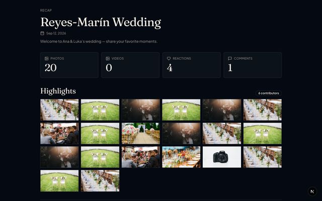 AfterGather screenshot 6