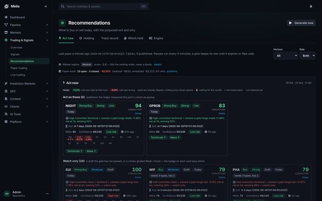 Metis screenshot 3