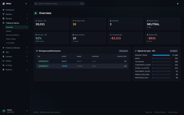 Metis screenshot 5