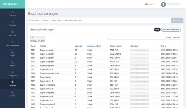 Warehouser screenshot 4