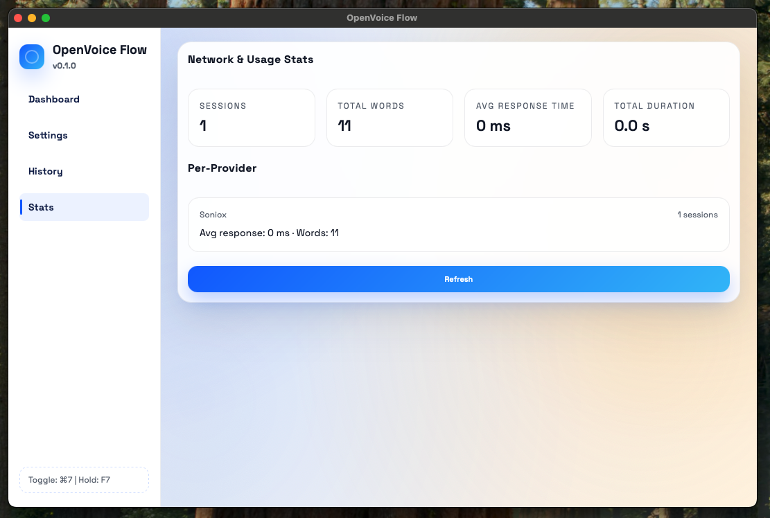 OpenVoice Flow screenshot 3